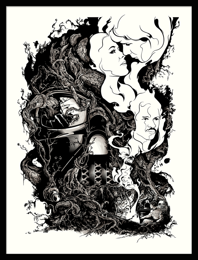 Illustration for article titled These Paintings and Sculptures in the Official Star Wars Art Show Are Insanely Gorgeous